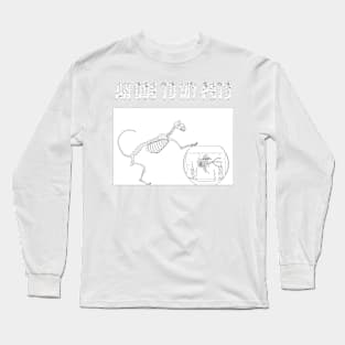 Pets skeletons Long Sleeve T-Shirt